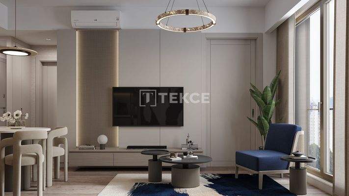 Elegant Apartments Near the Metro Station in Zeytinburnu Istanbul