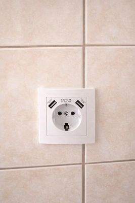 Steckdose mit USB - Anschluss