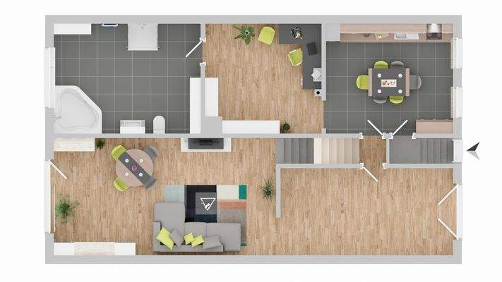 Erdgeschoss - Grundriss ähnlich