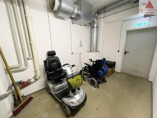 Lademöglichkeit E-Rollator