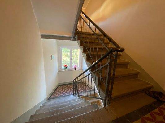 gepflegtes Treppenhaus