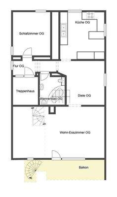 Grundriss Skizze OG
