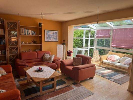 EG-Wohnzimmer mit Wintergarten