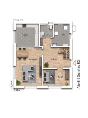 Grundriss erdgeschoss