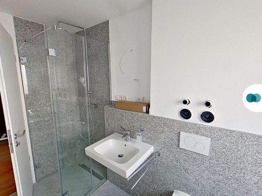 Ansicht I: Badezimmer