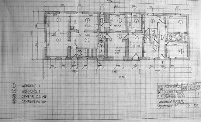 Grundriss Wohnhaus EG