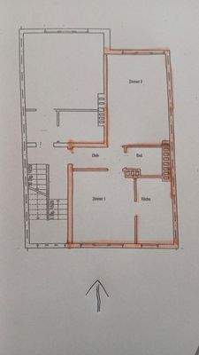 Aufteilung Wohnung 2.OG/ 3.OG
