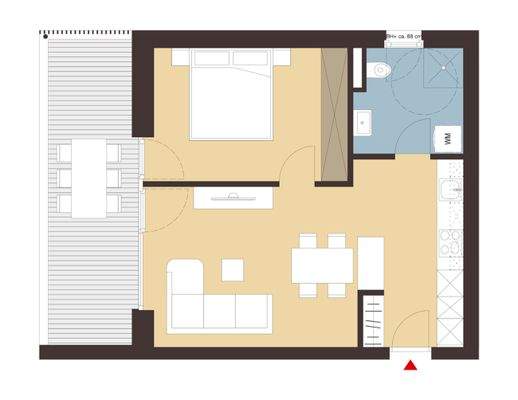 Weidenweg,Dornbirn-Grundriss Whg 14