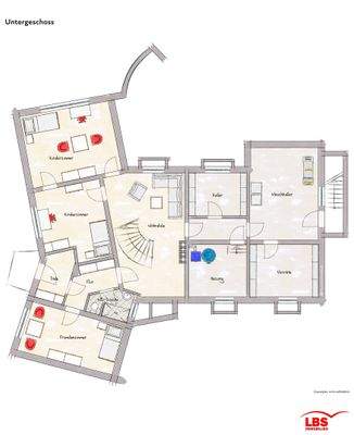 Grundriss Untergeschoss