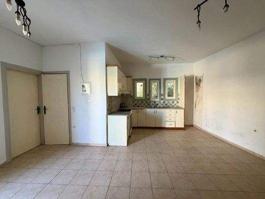 Kreta - 2-Zimmer-Apartment in Kalyves mit Pool- und Meerblick