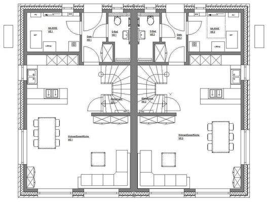 Grundrissvariante Erdgeschoss
