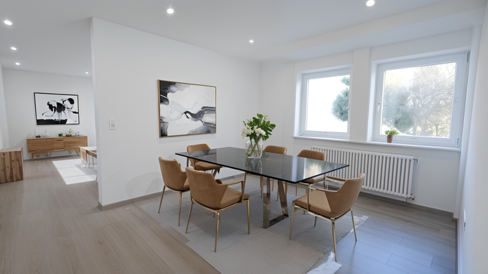 Esszimmer ELW visualisiert