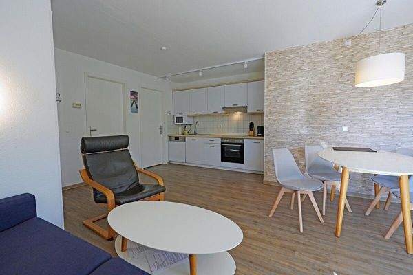 Blick durch den Wohnbereich