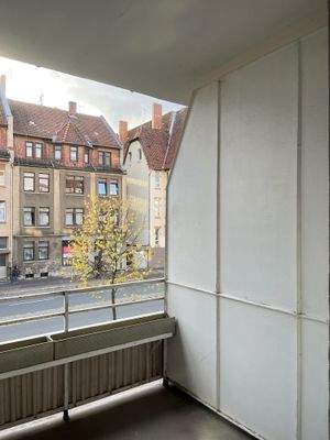 Überdachter Balkon