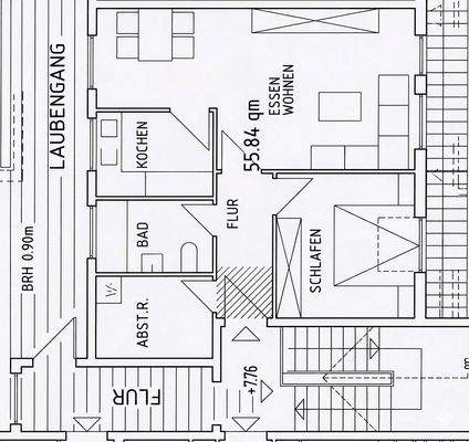 Grundriss ETW Taucha
