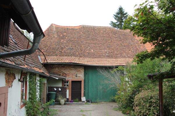 Ansicht Sandsteinscheune