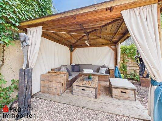 Überdachte Terrasse