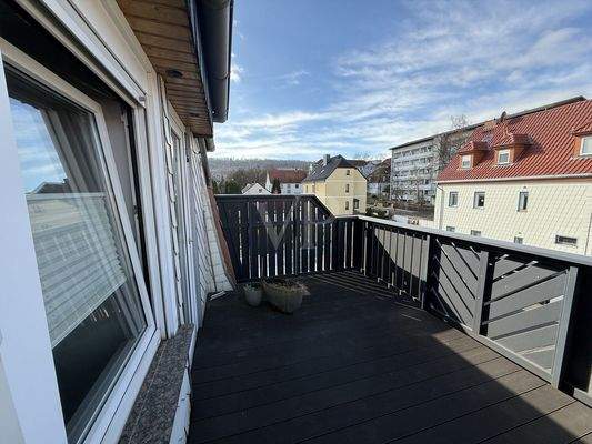 Blick Dachterrasse