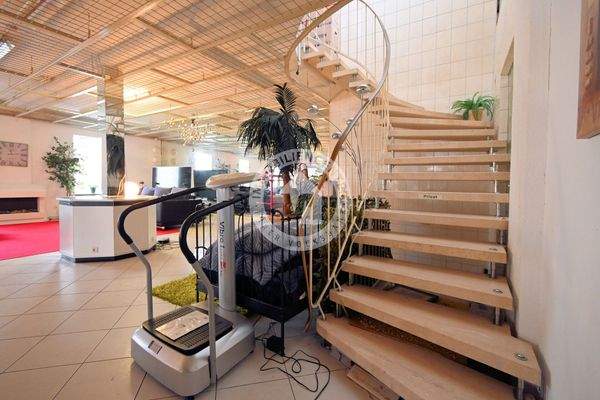 Der Aufgang in das Obergeschoss