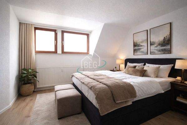 Schlafzimmer visualisiert DG