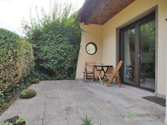 Terrasse am Wohnzimmer