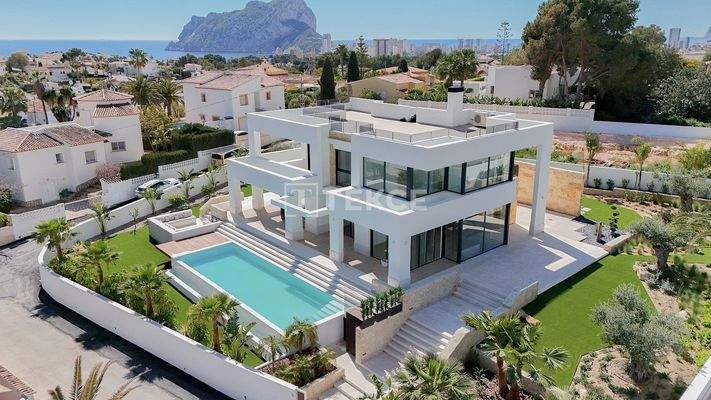 Sea Views Villa Nearby the Beach in Benissa Alicante