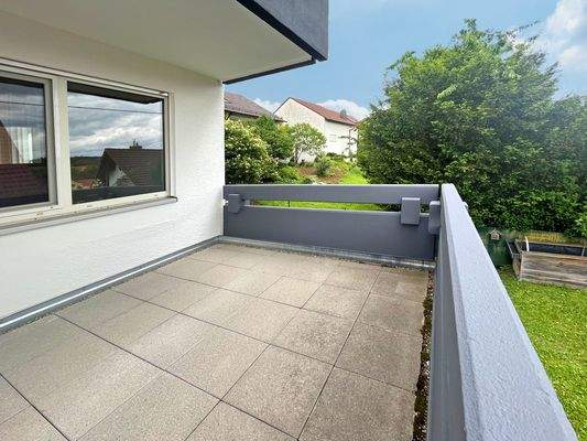 Großer Balkon für gemütliche Abende (Original)