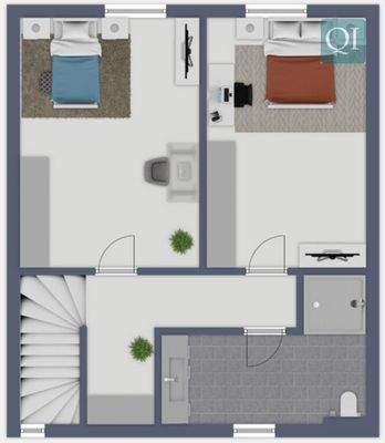 QI-6899 2D Grundriss OG