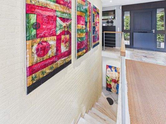 Treppenabgang ins Souterrain