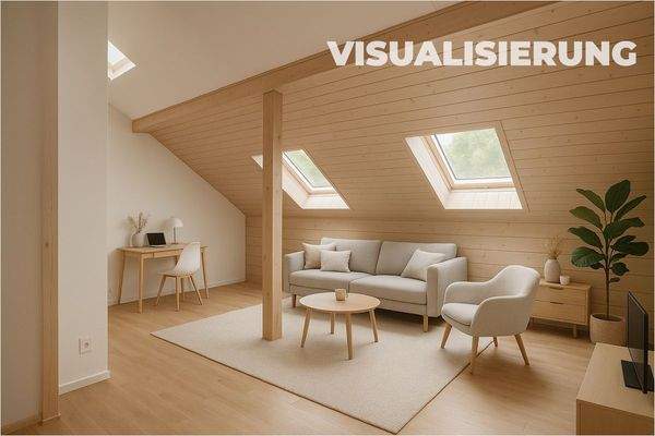 Peter Dondorf Immobilien - Musterbild (KI genergiert) Dachgeschoss