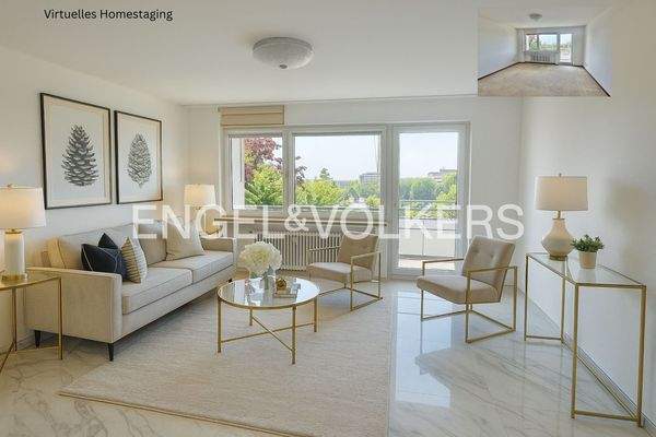 Lichtdurchflutetes Wohnzimmer