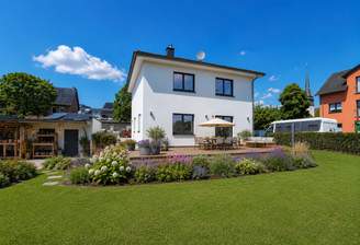 Gartenansicht Gestaltungsbeispiel
