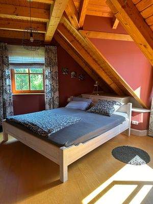 Gemütliches Dachschlafzimmer