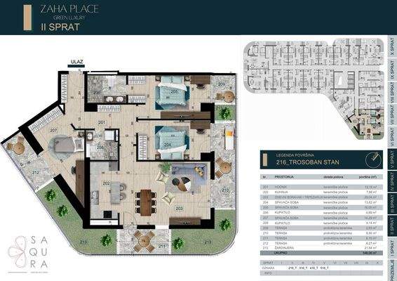 316, 416, - Trosoban