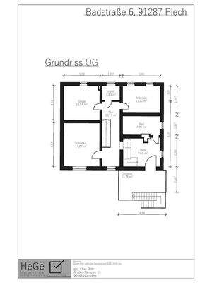 Grundriss OG Badstraße 6, 91287 Plech (Seite 1)