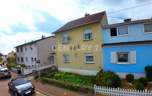 Frontansicht des Hauses