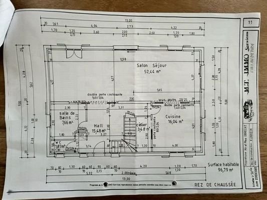 Grundriss EG Wohnhaus