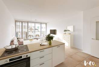 Offener Wohn-, Ess- und Kochbereich