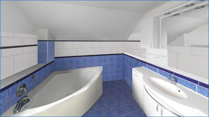 Badezimmer mit Whirlpool