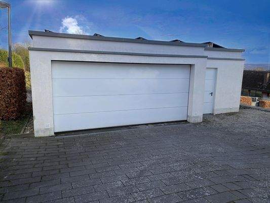 Garage mit Abstellraum