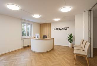 Zahnarzt Empfang Beispiel