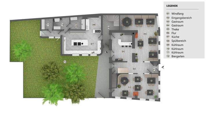 Grundriss Erdgeschoss