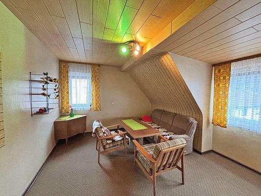 Hobbyraum im Dachgeschoss