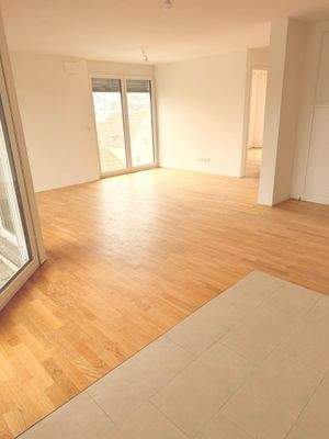 Blick ins Wohnzimmer