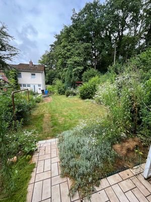Gartenfläche im Westen