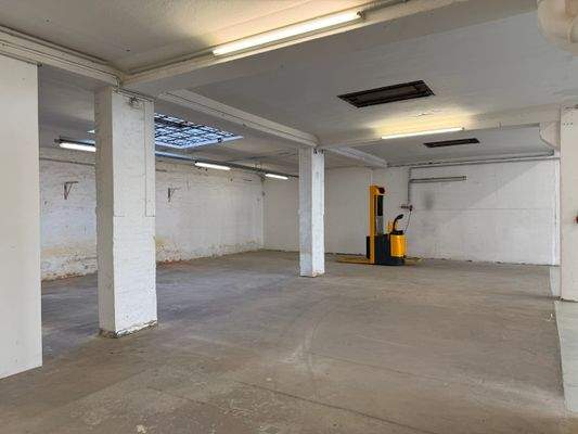 Hinterer Hallenabschnitt