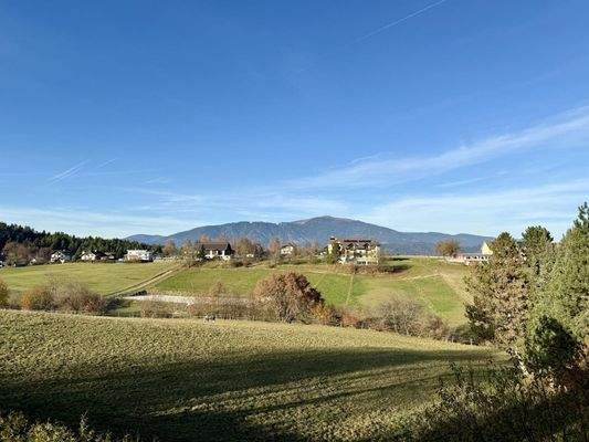 Ausblick Richtung Gerlitzen