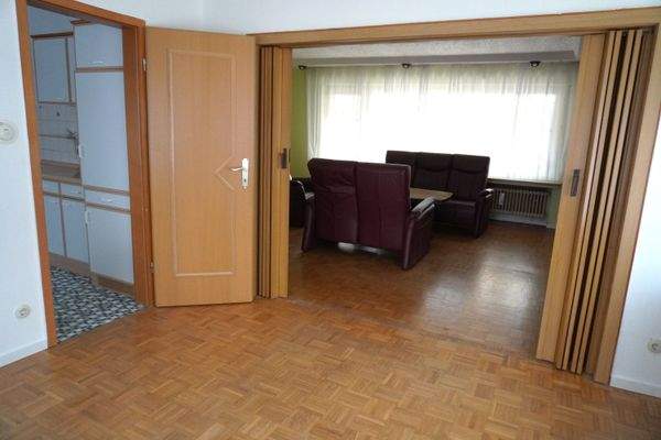 Blick zum Wohnzimmer
