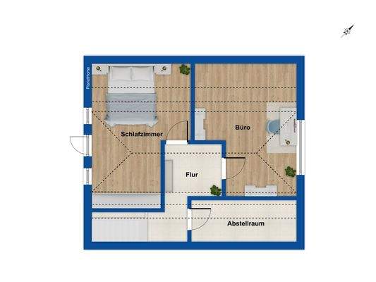 Grundriss Obergeschoss