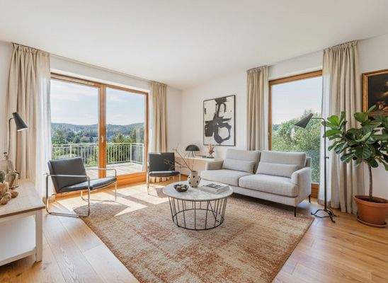 Wohnzimmer im EG - (KI generiert)